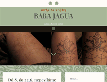Tablet Screenshot of jagua.cz